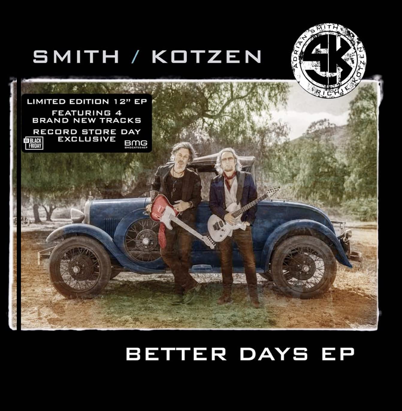 ADRIAN SMITH & RICHIE KOTZEN - BETTER DAYS EP [RSD BLACK FRIDAY] (VINYL 12") only 2500 worldwide! 